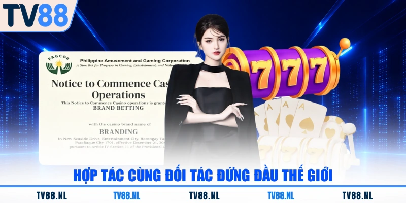 Hợp tác cùng đối tác đứng đầu thế giới